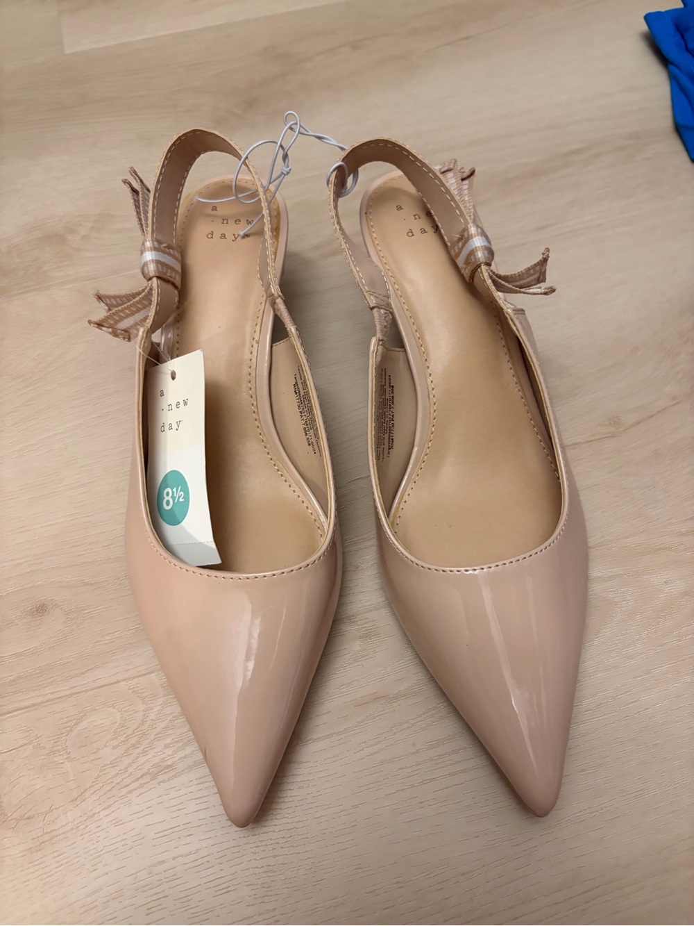 a new day Pointed Slingback heels